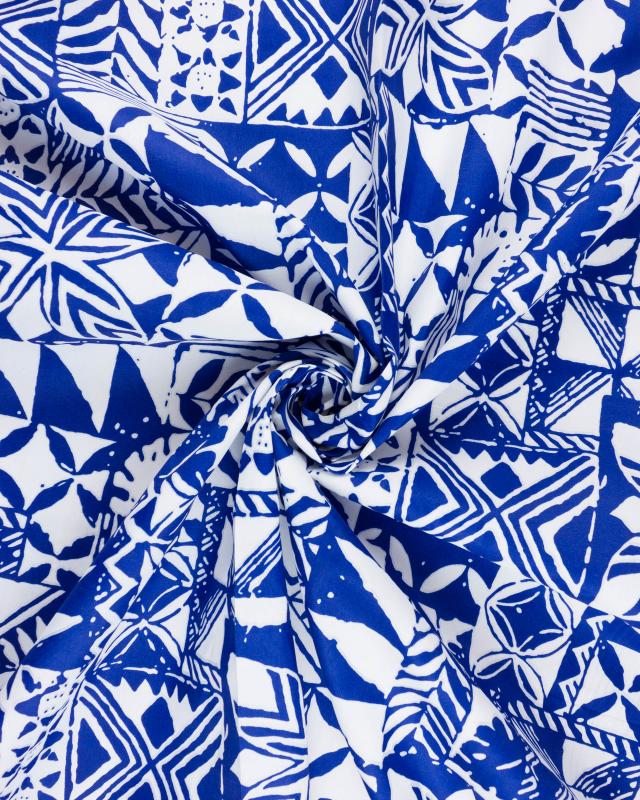 Polynesian fabric MAOHIS Blue - Tissushop